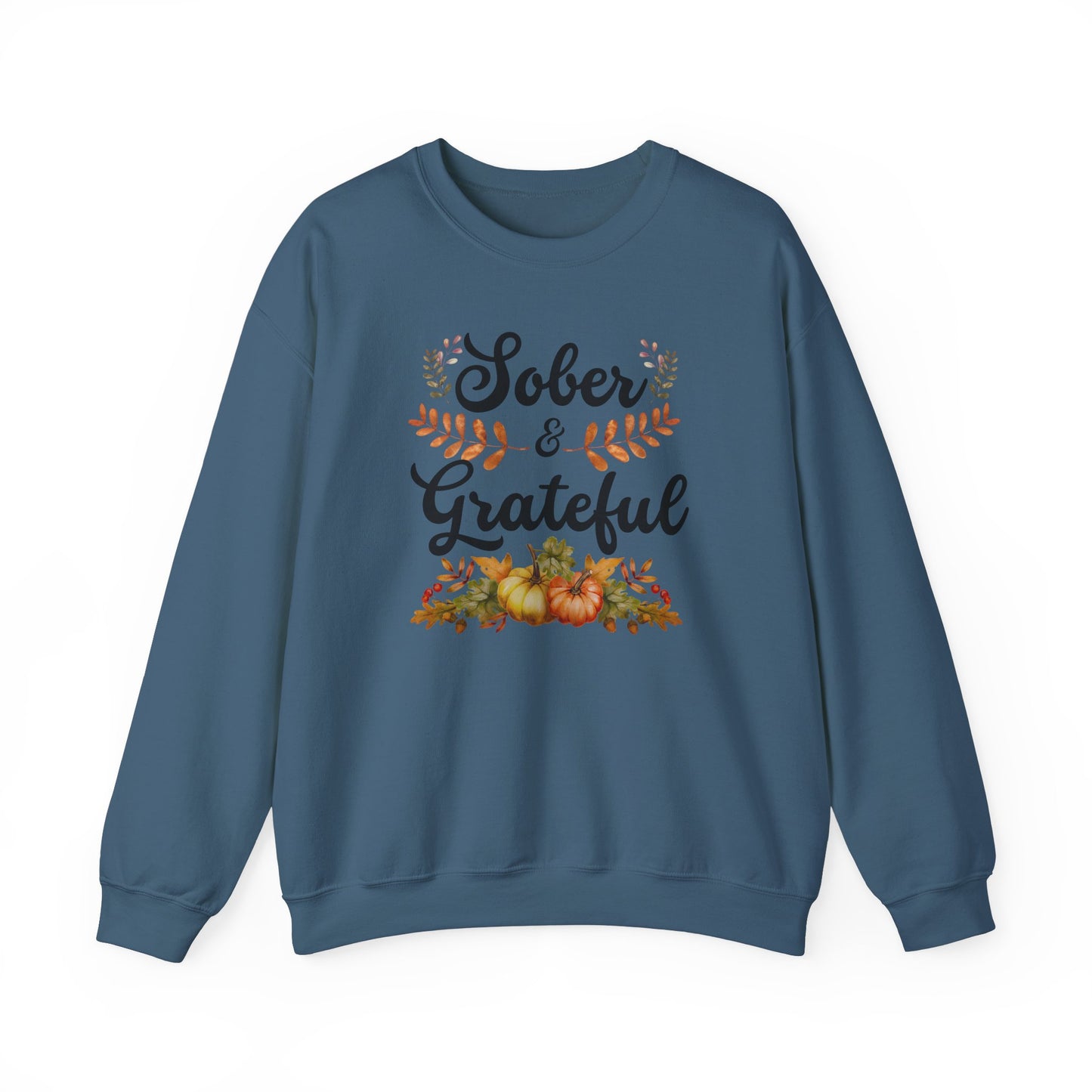 Sober & Grateful Crewneck Sweatshirt