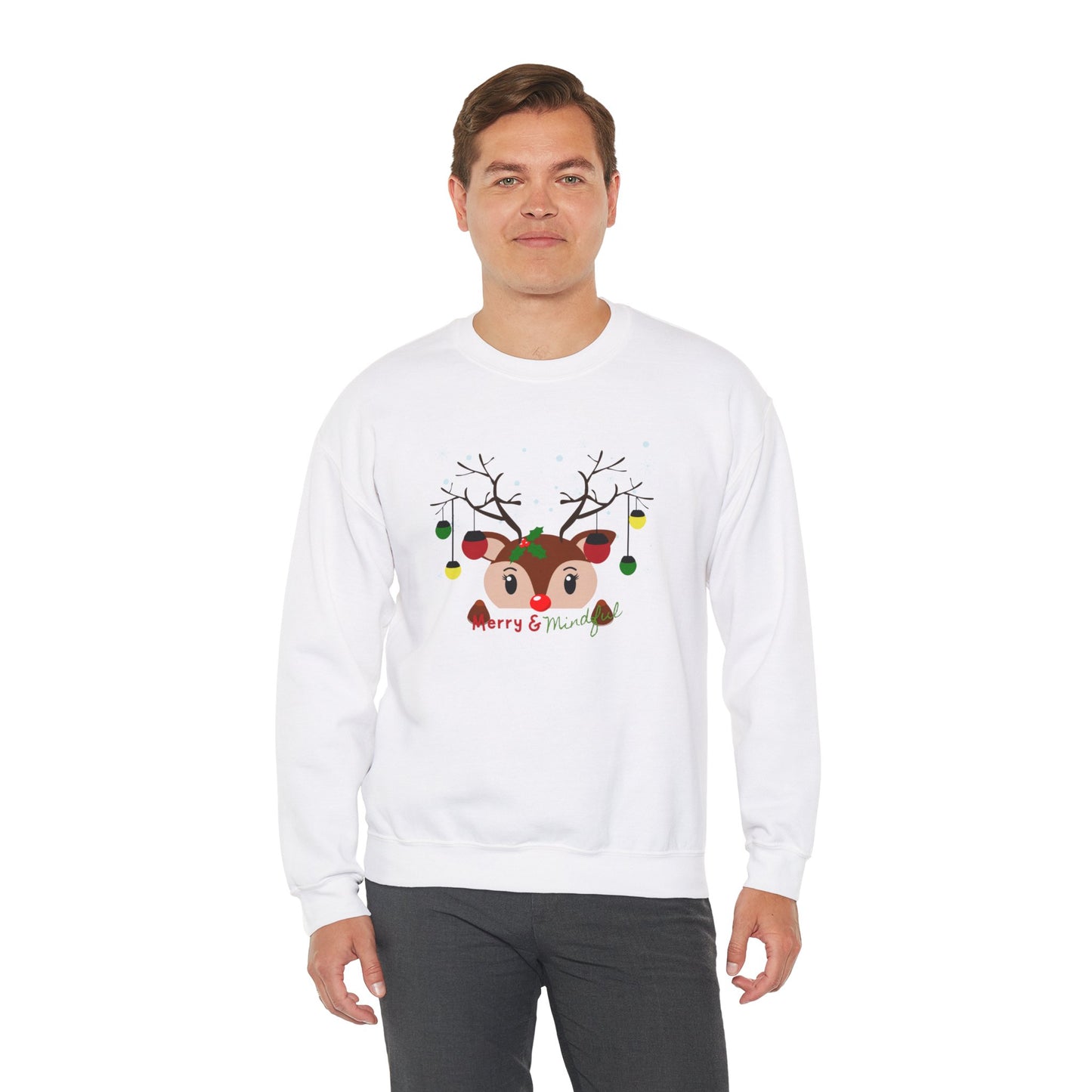 Merry and Mindful Crewneck Sweatshirt