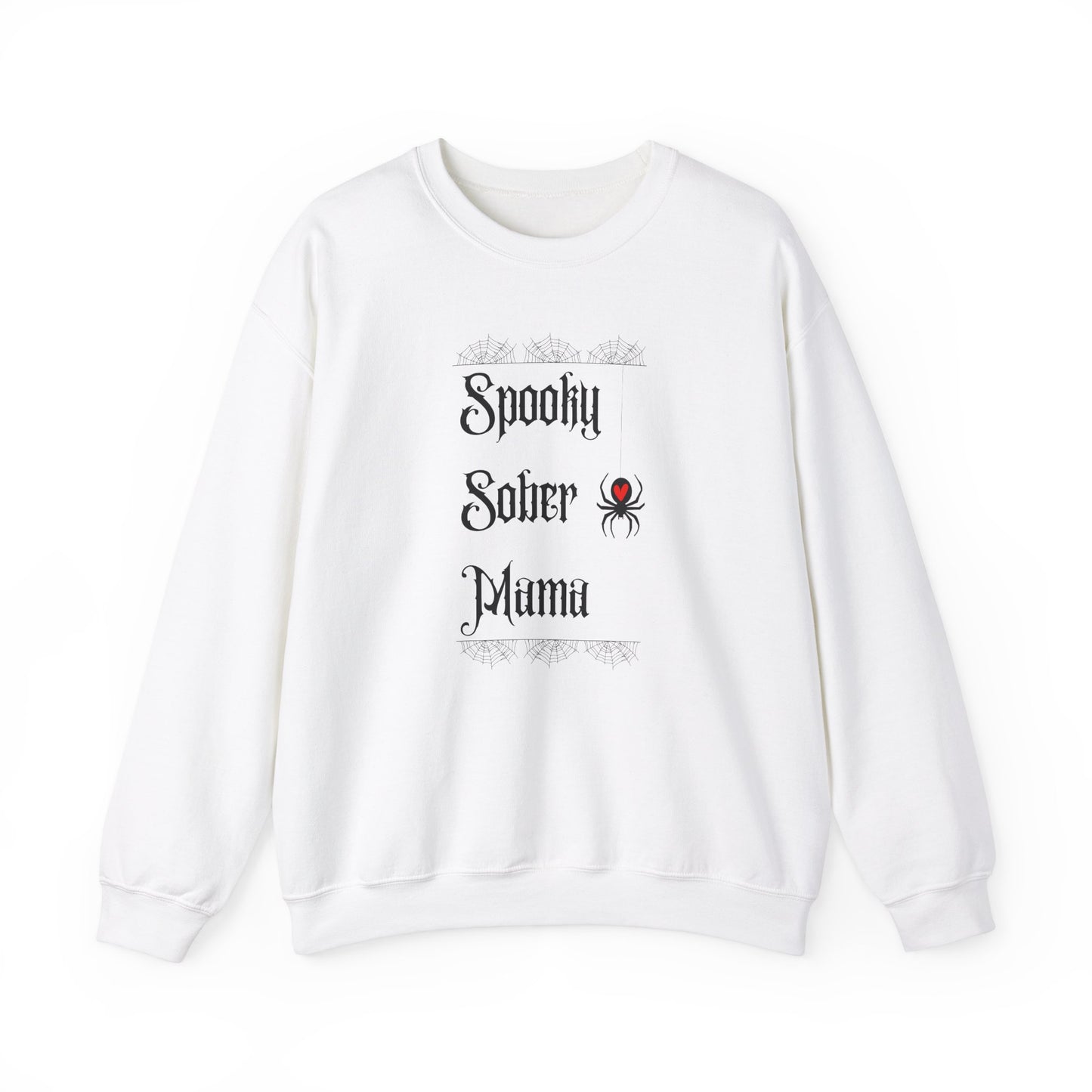 Spooky Sober Mama Crewneck Sweatshirt