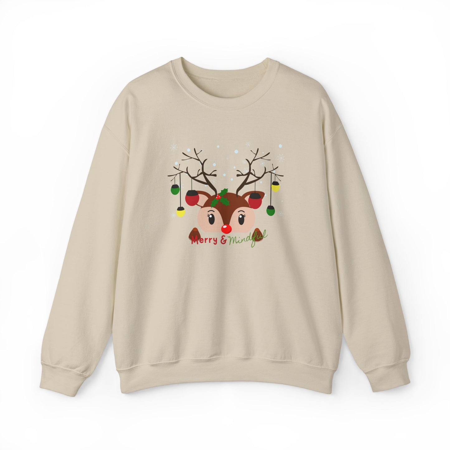 Merry and Mindful Crewneck Sweatshirt