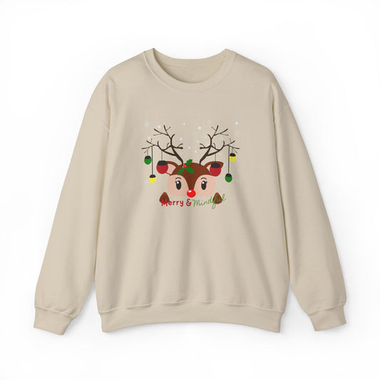 Merry and Mindful Crewneck Sweatshirt