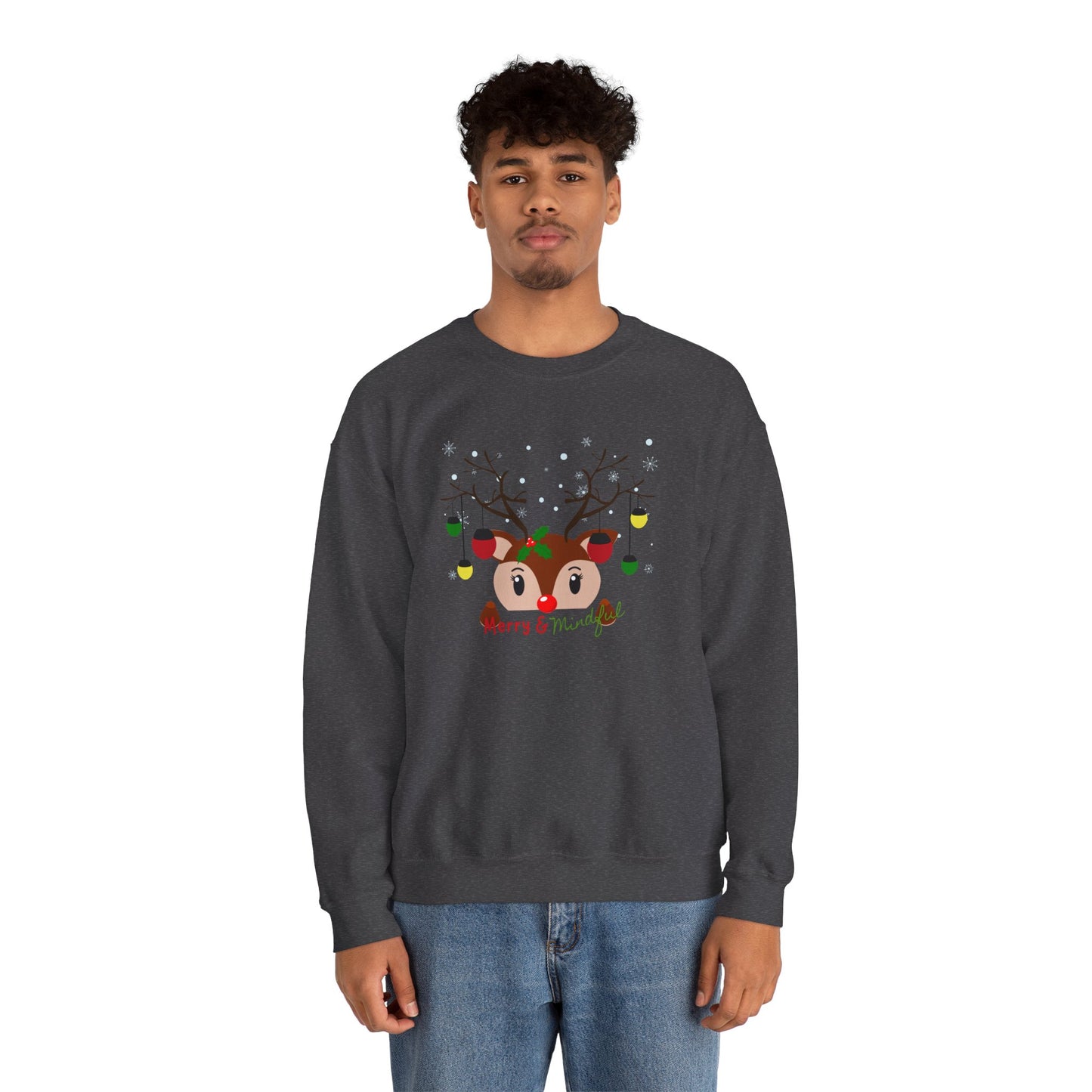 Merry and Mindful Crewneck Sweatshirt