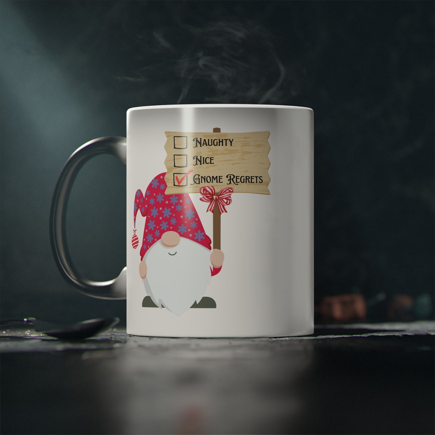 Gnome Regrets Magic Mug