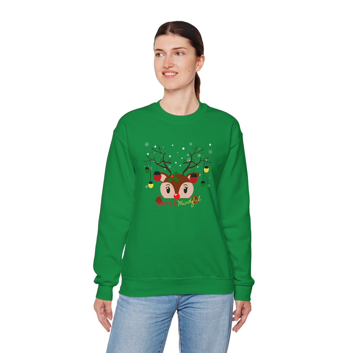 Merry and Mindful Crewneck Sweatshirt