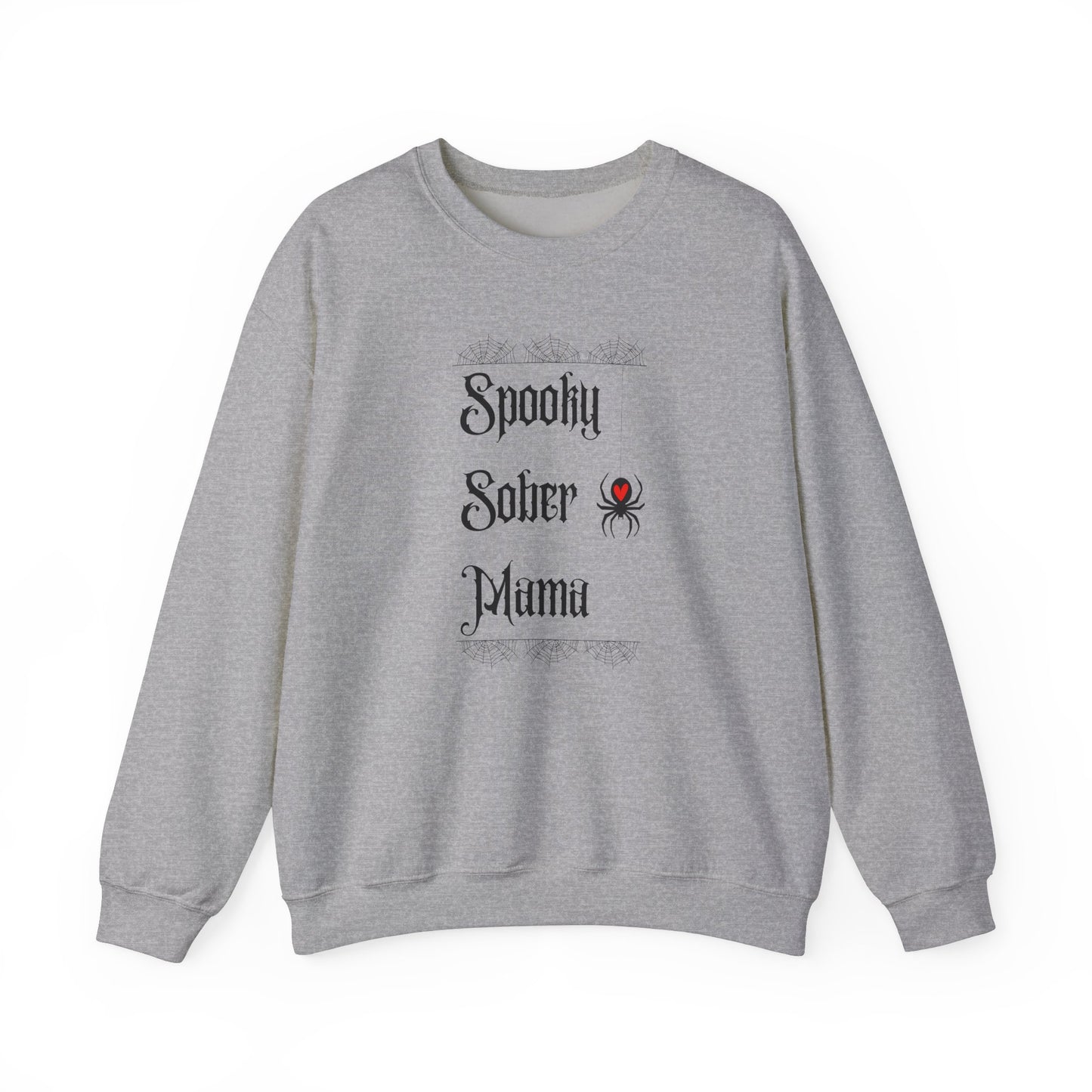 Spooky Sober Mama Crewneck Sweatshirt