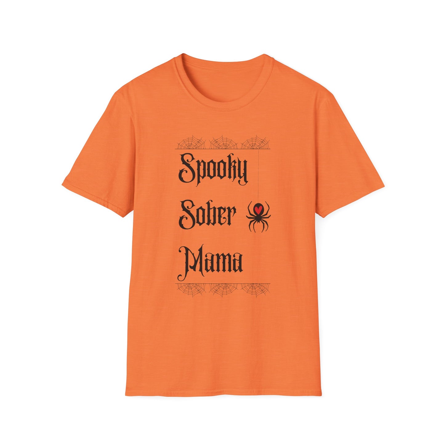 Spooky Sober Mama Softstyle T-Shirt