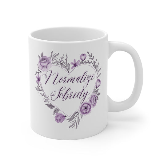 Normalize Sobriety 11oz Mug