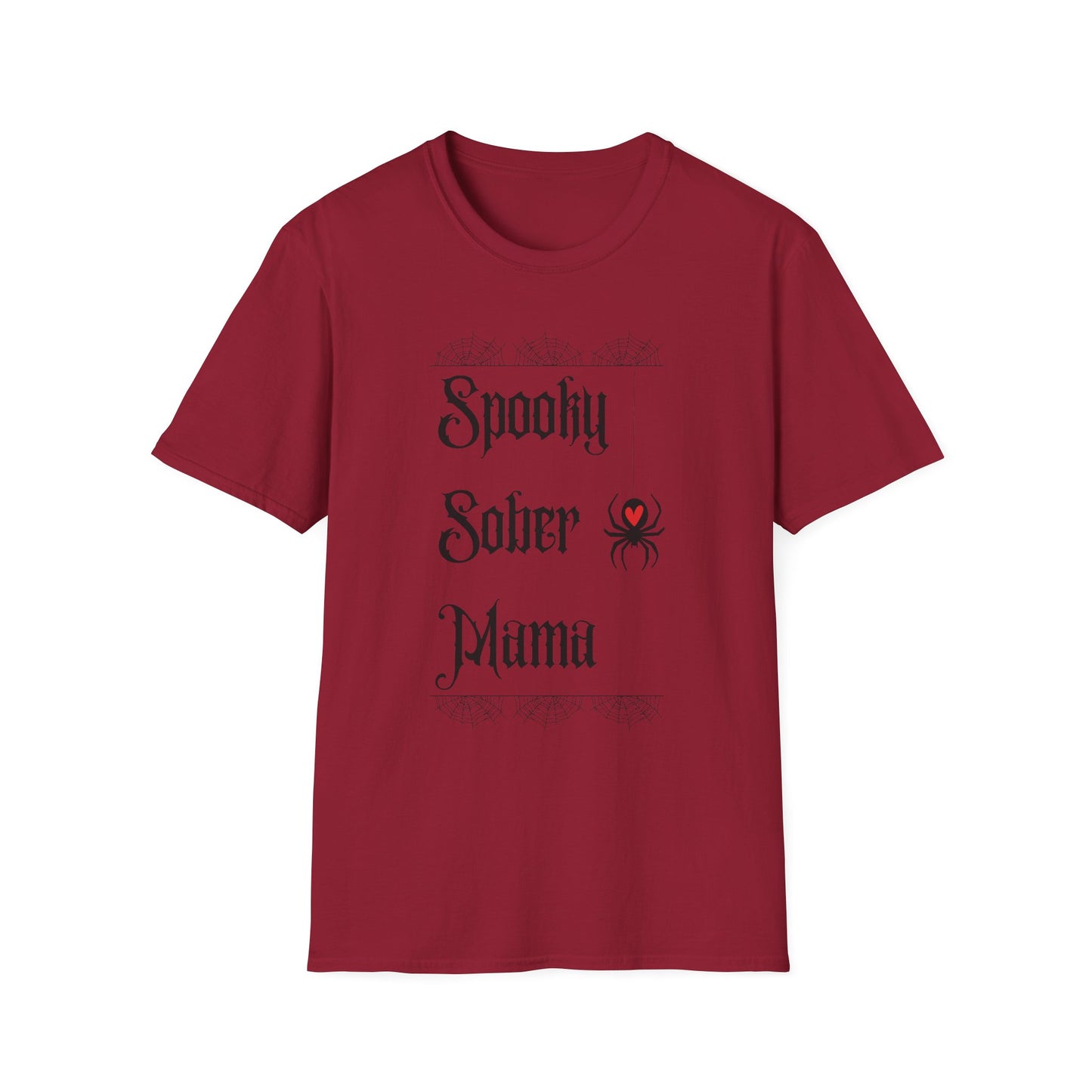 Spooky Sober Mama Softstyle T-Shirt