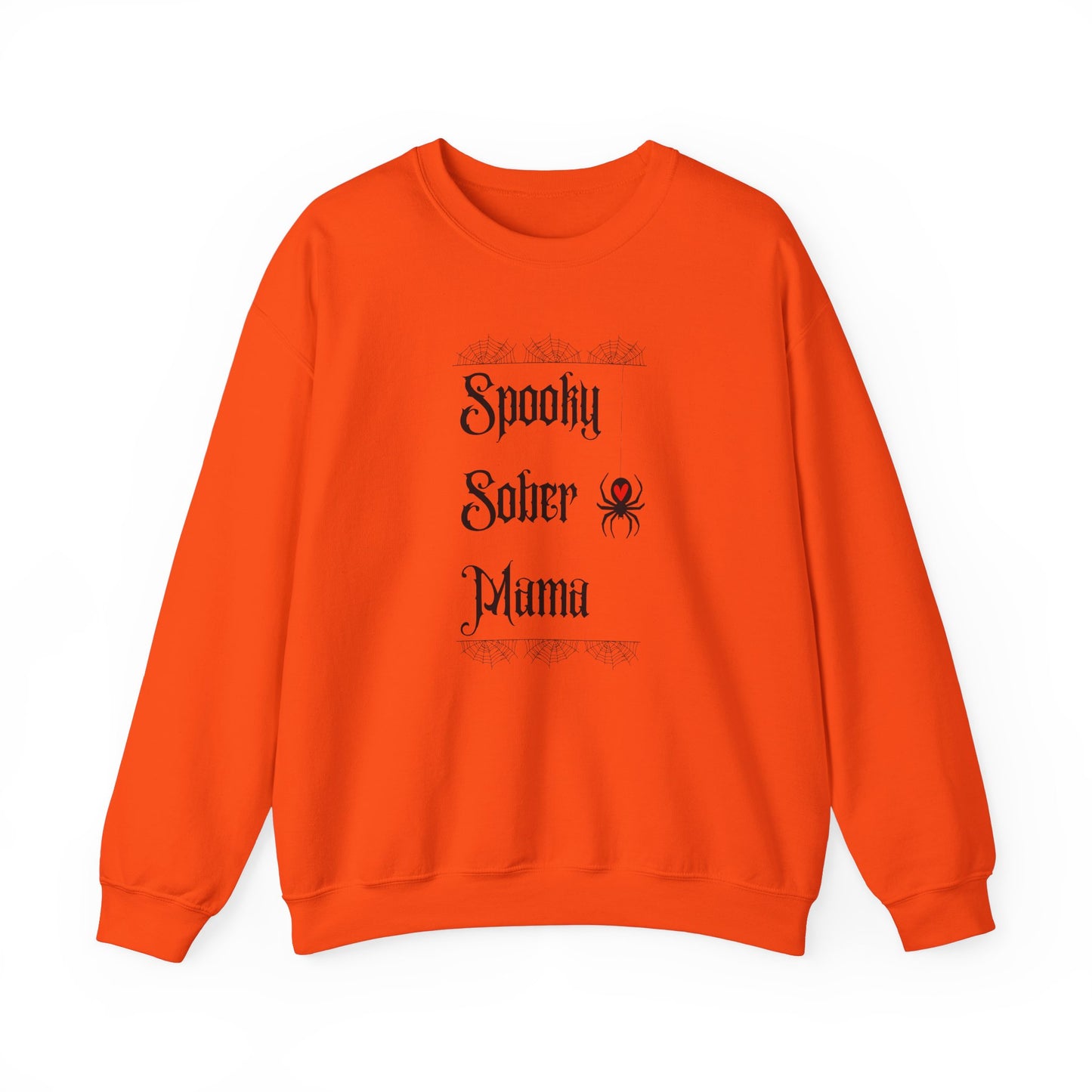 Spooky Sober Mama Crewneck Sweatshirt