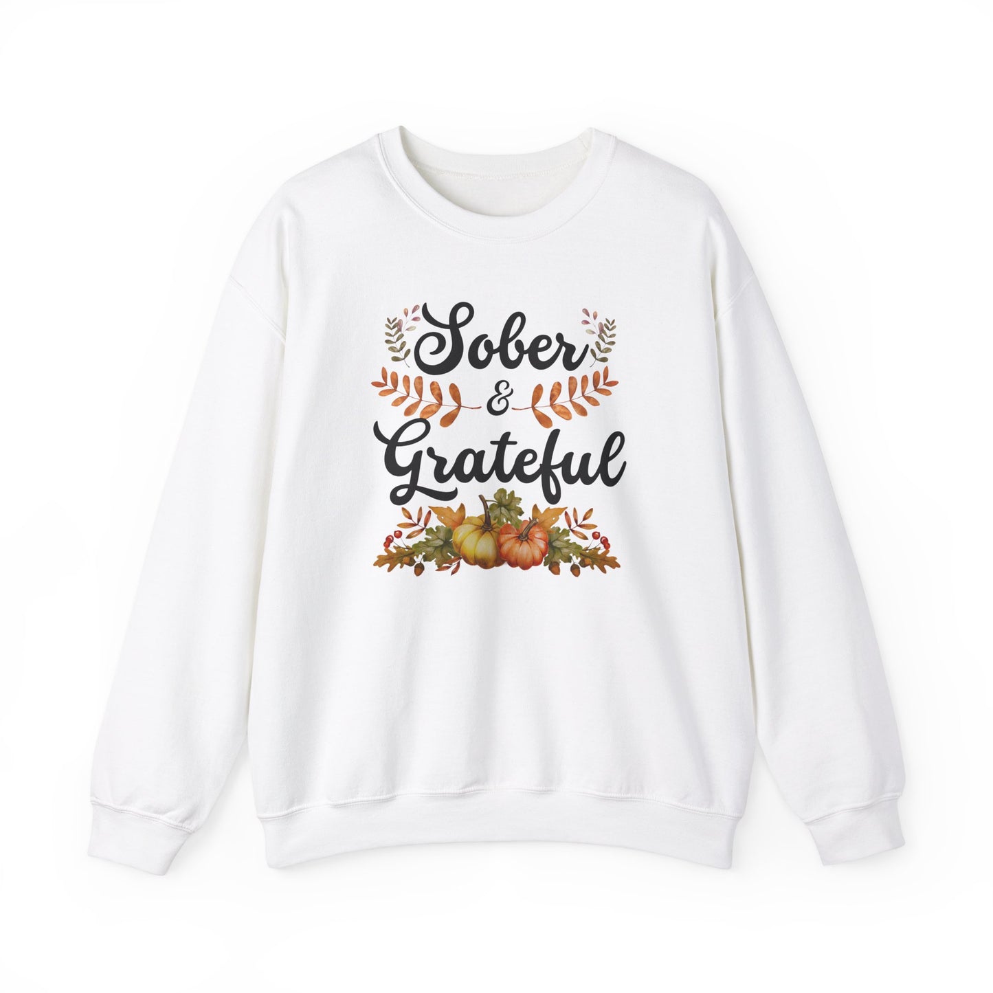 Sober & Grateful Crewneck Sweatshirt