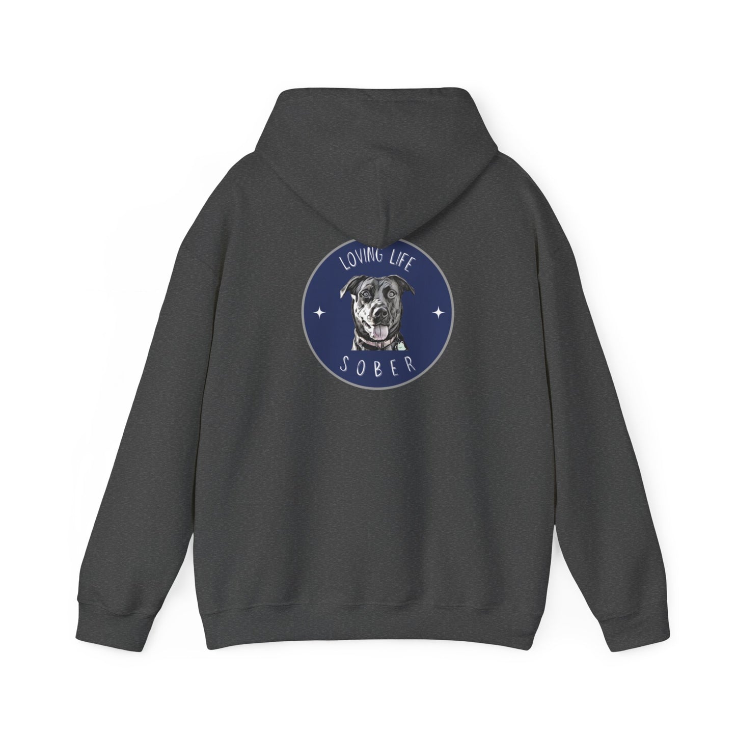 Loving Life Sober Logo Hooded Sweatshirt