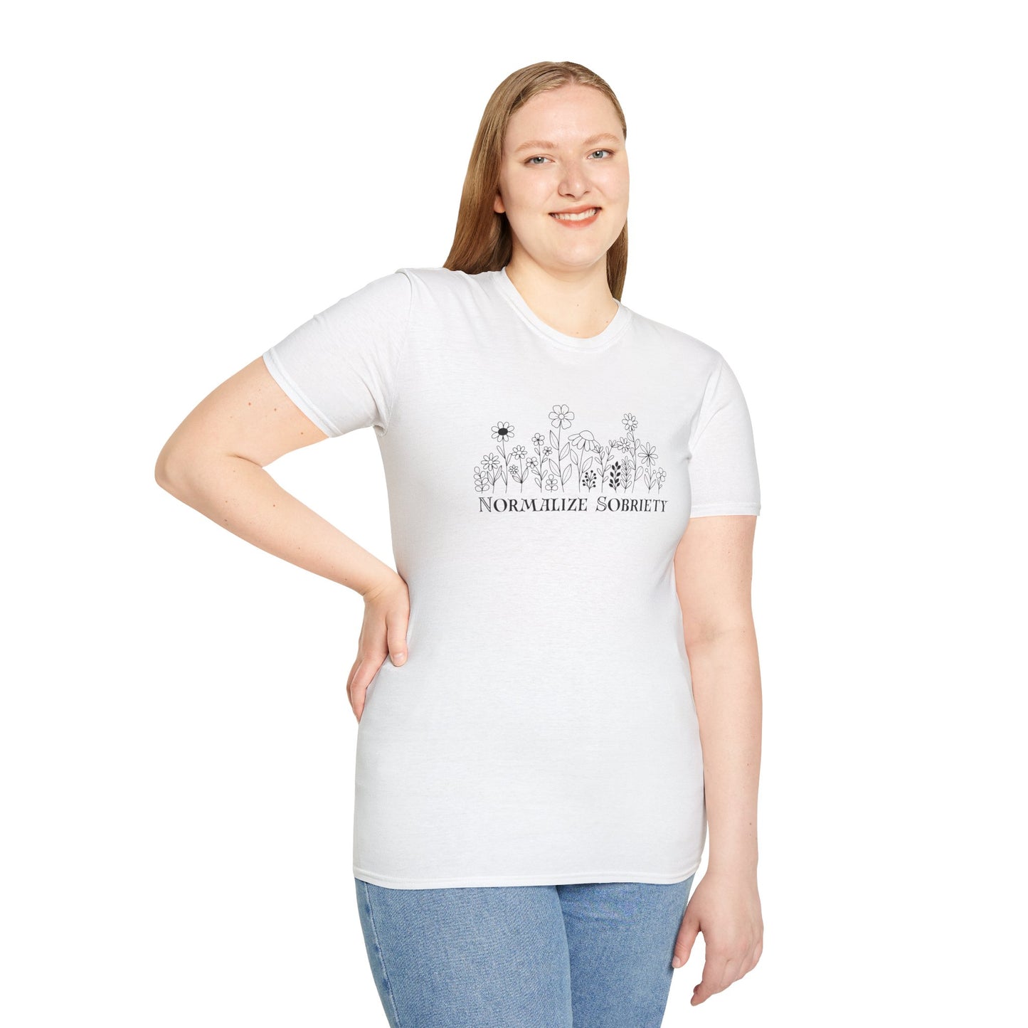 Normalize Sobriety Softstyle T-Shirt