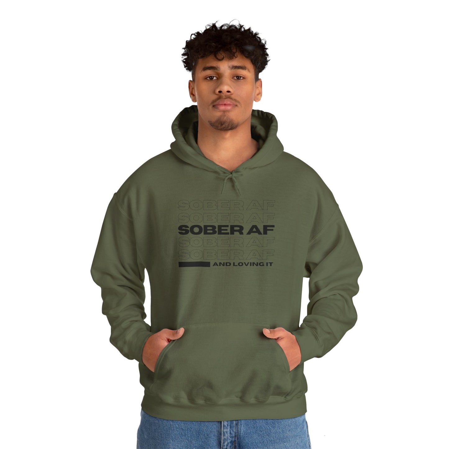 Sober AF Hooded Sweatshirt