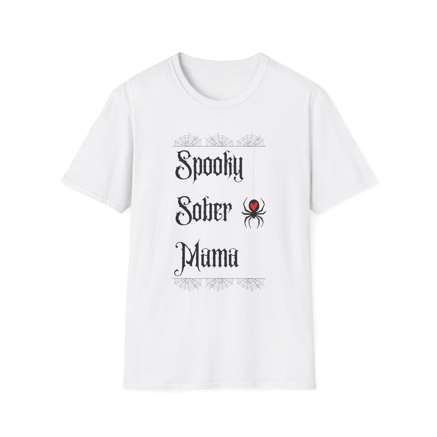 Spooky Sober Mama Softstyle T-Shirt