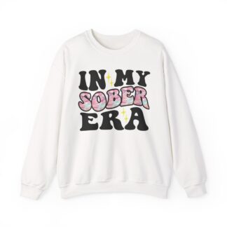 In My Sober Era Gildan Crewneck Sweater
