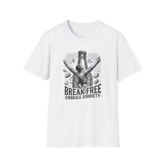 Break Free, Embrace Sobriety Softstyle T-Shirt